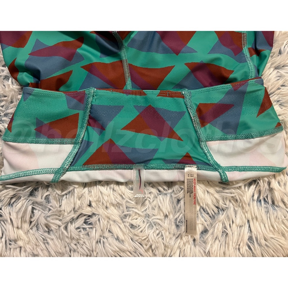 NWOT Free People Make Way Printed Rasher Legging Green S - Picture 6 of 11